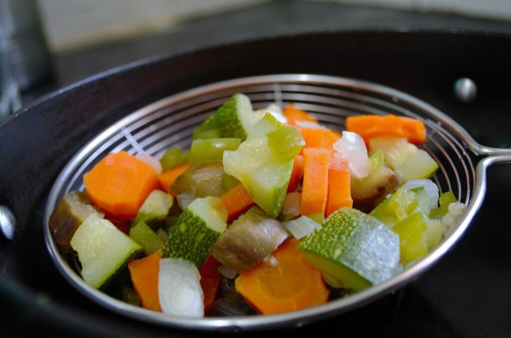 blanching cooking method vegetables