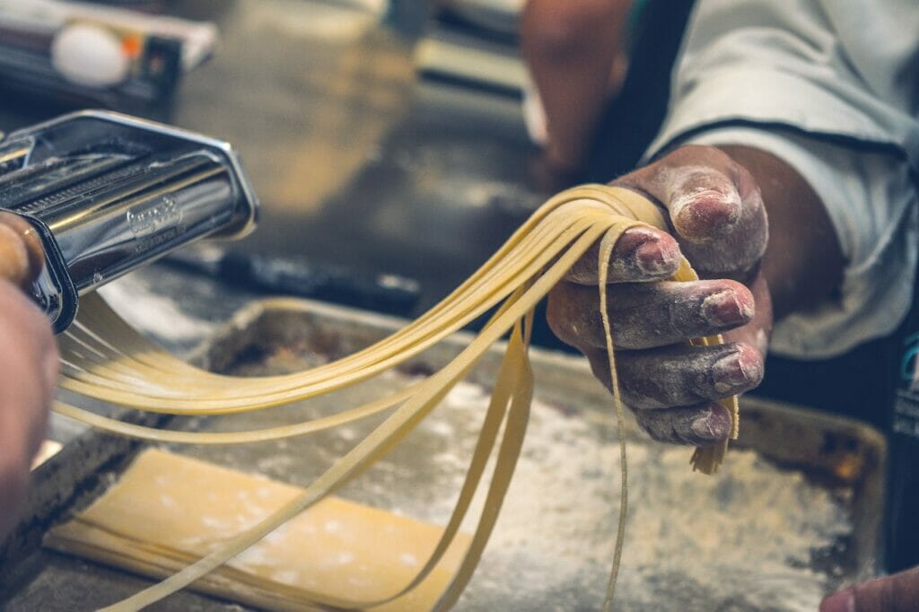 pasta tagliatelli, most used kitchen ingredients