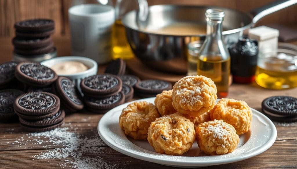 Fried Oreos ingredients