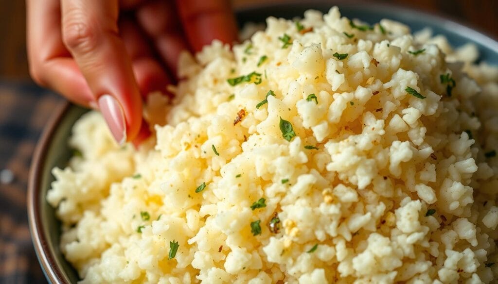 Riced Cauliflower