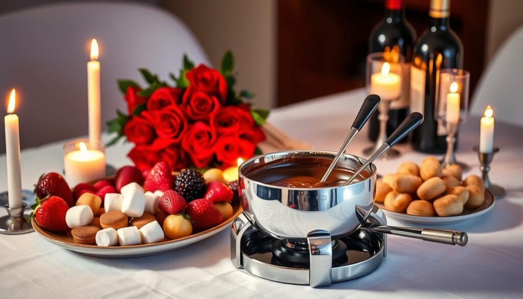 Valentine's Chocolate Fondue