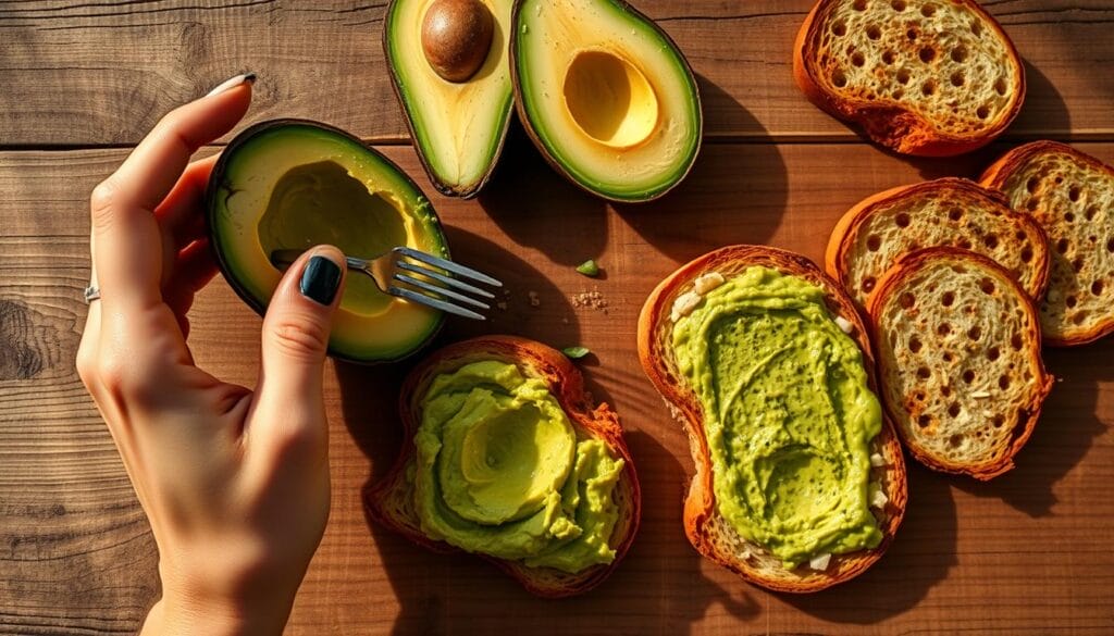 avocado toast step-by-step