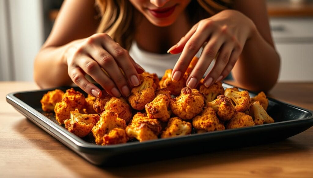 buffalo cauliflower oven technique