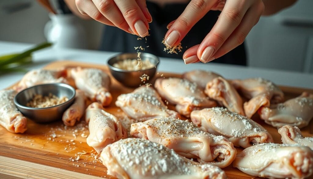 chicken wing preparation