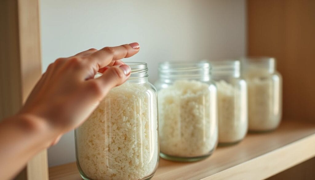 storing cauliflower rice