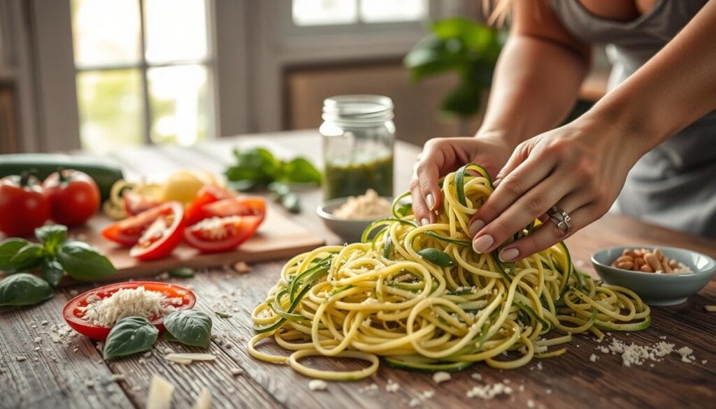 Zucchini noodle ingredients
