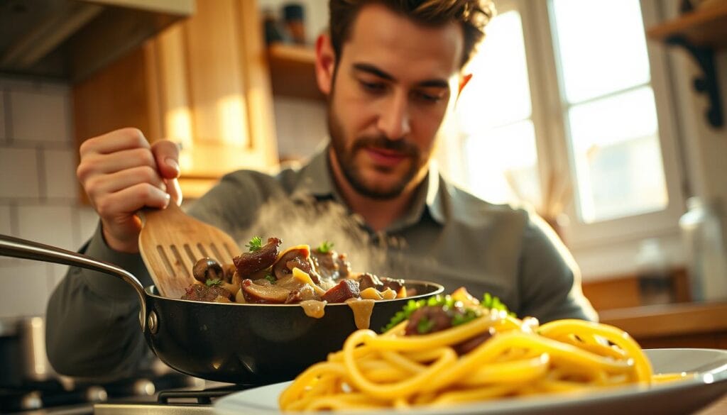 Beef Stroganoff