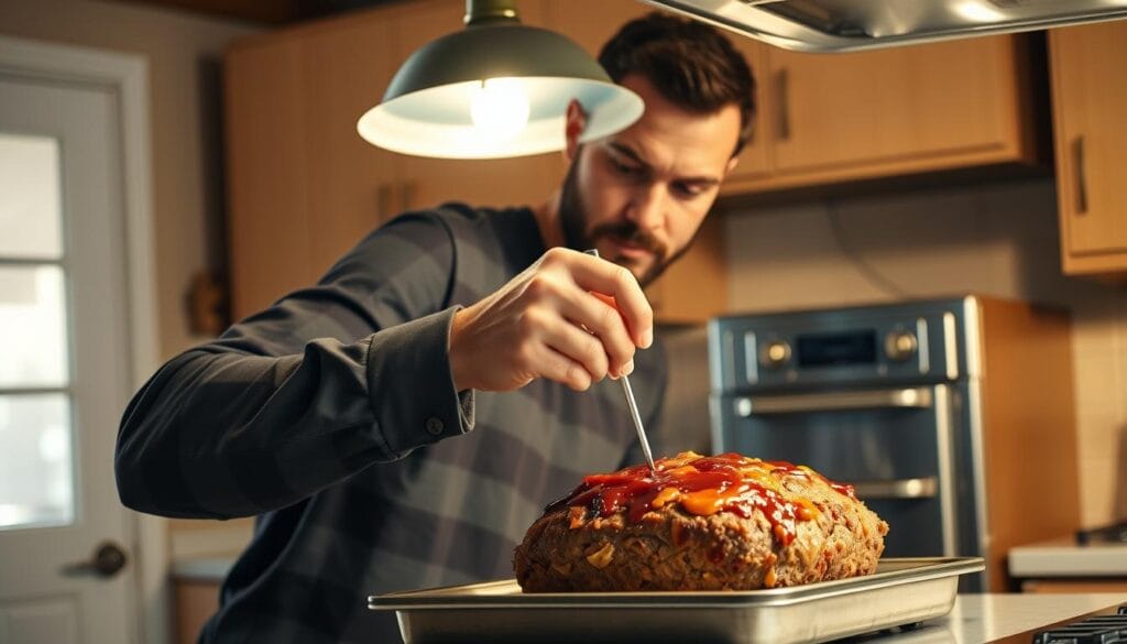 baking meatloaf