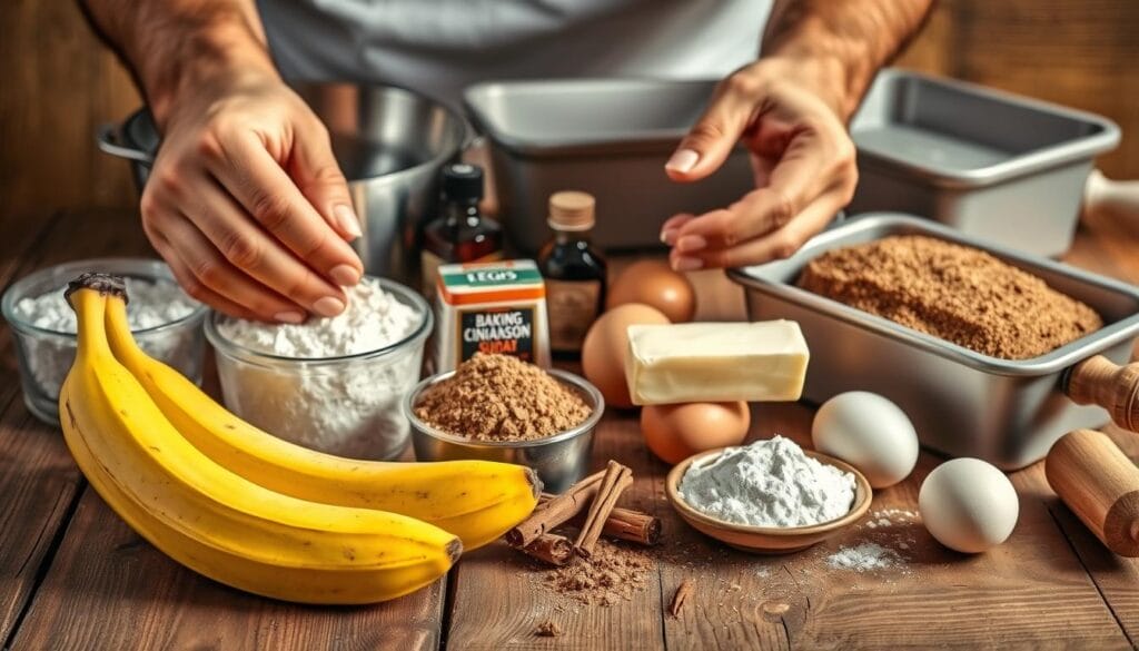 banana bread ingredients