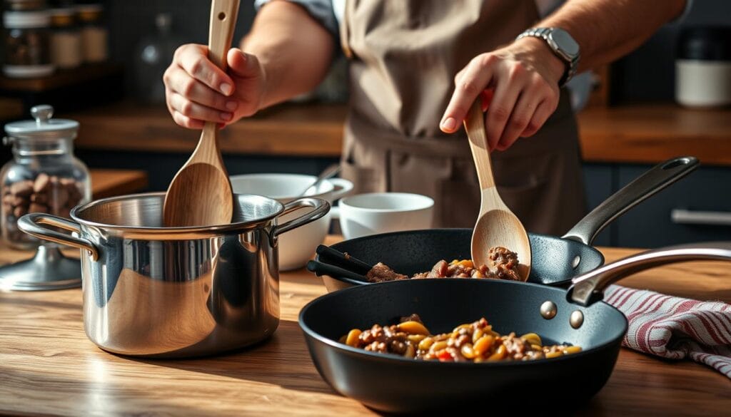 beef stroganoff cookware