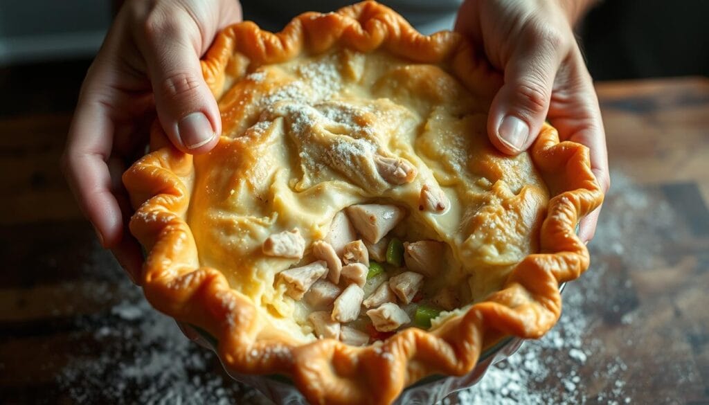Chicken pot pie crust