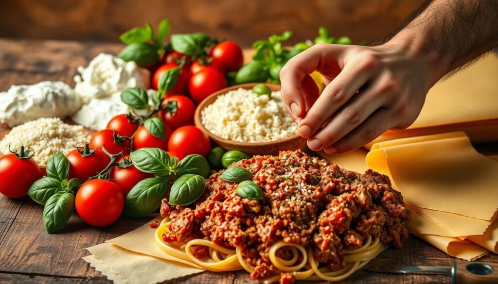 lasagna ingredients